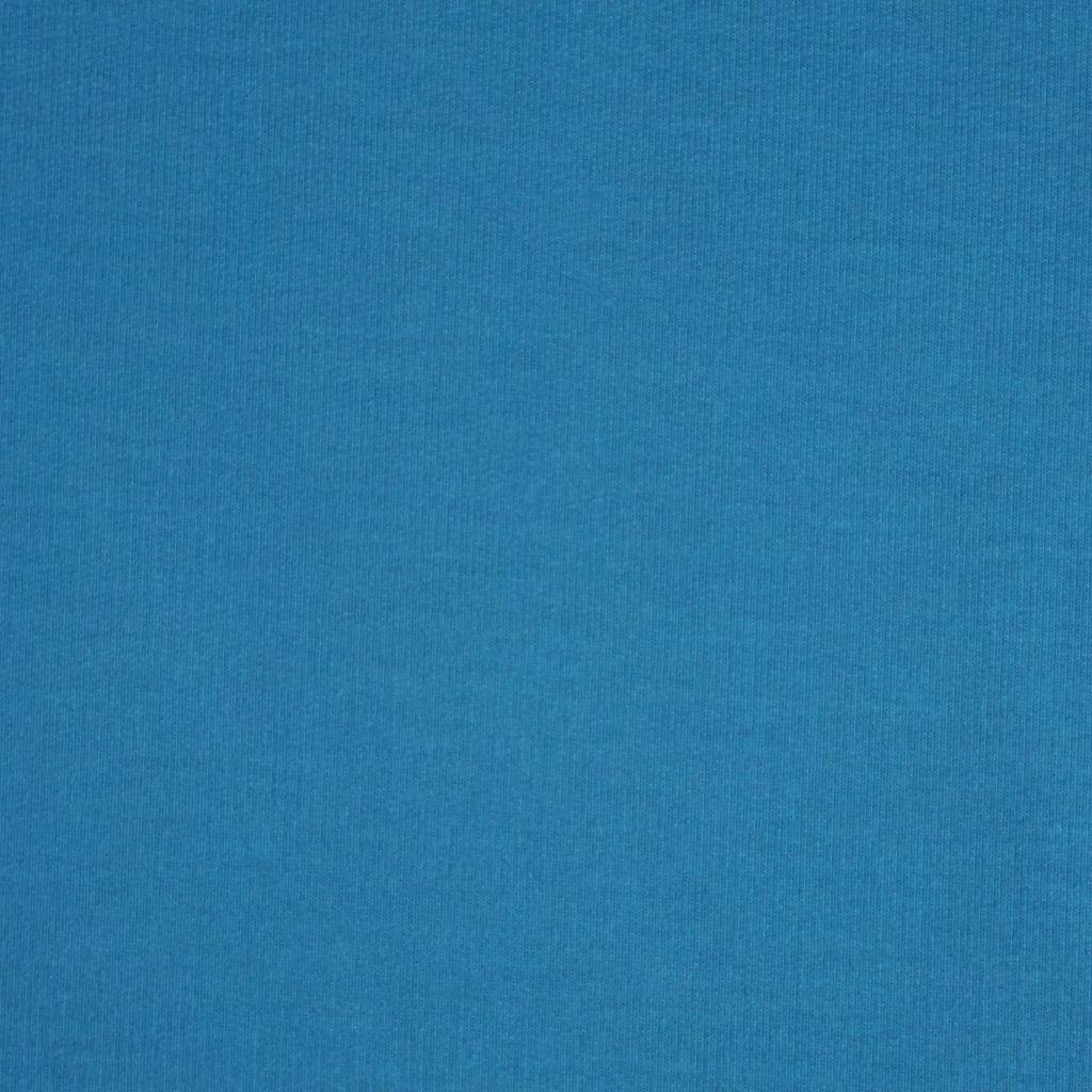 Preview: Viskose French Terry aus Bambusfaser delphinblau